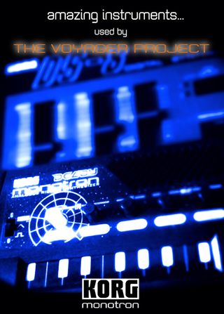 The Voyager Project fyler & poster (licensed by KORG Germany)